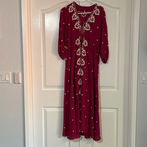 Free People red dress size S